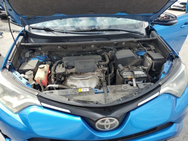 JTMWFREV5HJ103311 - 2017 TOYOTA RAV4 XLE BLUE photo 11
