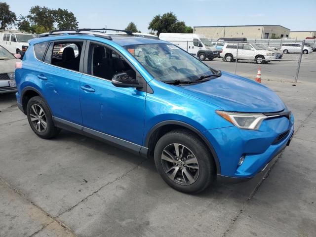 JTMWFREV5HJ103311 - 2017 TOYOTA RAV4 XLE BLUE photo 4