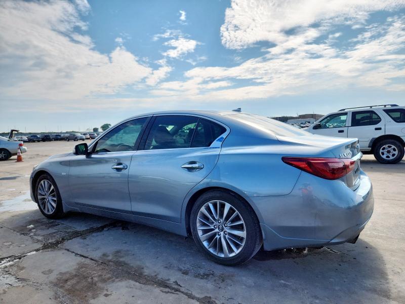 JN1EV7AP1JM354120 - 2018 INFINITI Q50 LUXE BLUE photo 2