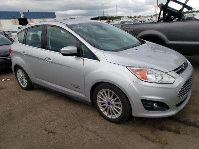 1FADP5CU6EL517081 - 2014 FORD C-MAX PREMIUM SILVER photo 4