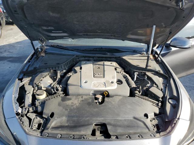 JN1BV7AP5FM341669 - 2015 INFINITI Q50 BASE GRAY photo 11