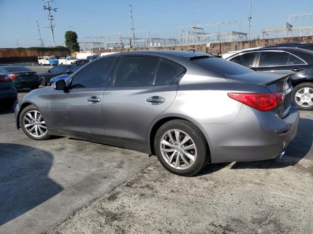 JN1BV7AP5FM341669 - 2015 INFINITI Q50 BASE GRAY photo 2