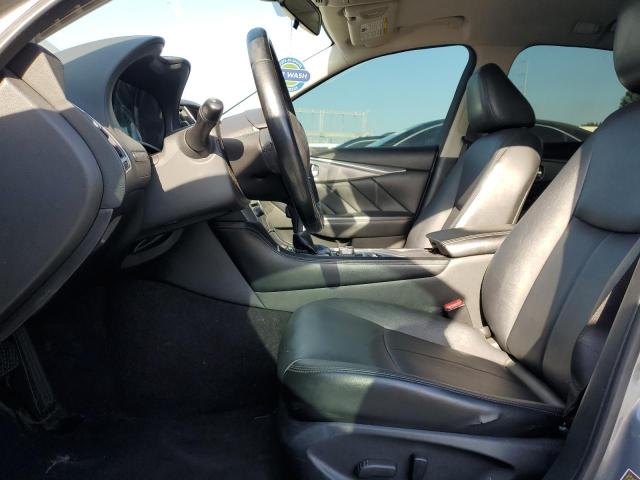 JN1BV7AP5FM341669 - 2015 INFINITI Q50 BASE GRAY photo 7