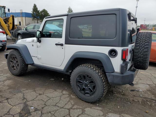 1C4AJWAG6GL191819 - 2016 JEEP WRANGLER SPORT WHITE photo 2