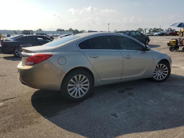 W04GS5EC1B1022735 - 2011 BUICK REGAL CXL SILVER photo 3