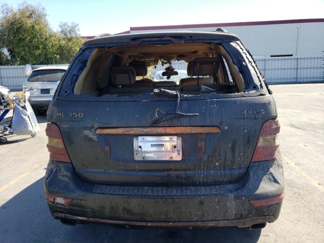 4JGBB8GB1BA681867 - 2011 MERCEDES-BENZ ML 350 4MATIC GRAY photo 6