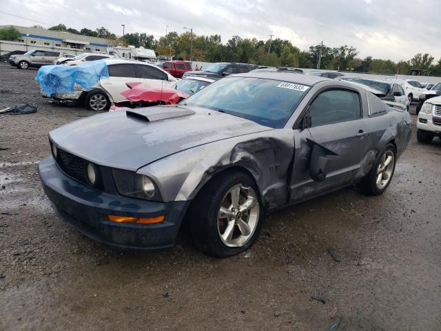 1ZVFT82HX75231596 - 2007 FORD MUSTANG GT GRAY photo 1