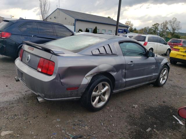 1ZVFT82HX75231596 - 2007 FORD MUSTANG GT GRAY photo 3