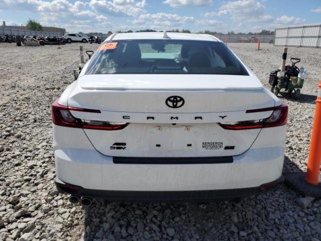 4T1DBADK1SU021606 - 2025 TOYOTA CAMRY XSE أبيض صورة 6