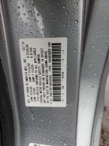 1HGCT1B71GA008392 - 2016 HONDA ACCORD EX SILVER photo 13