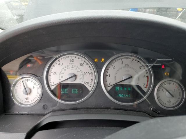 2A4RR5D15AR286345 - 2010 CHRYSLER TOWN & COU TOURING أسود صورة 9