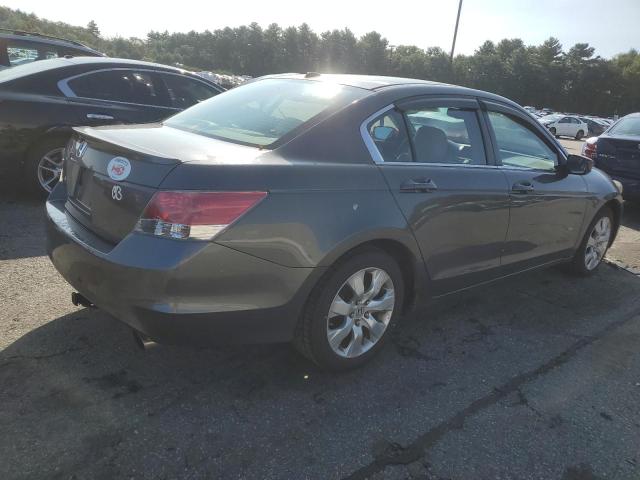 1HGCP26858A053964 - 2008 HONDA ACCORD EXL GRAY photo 3