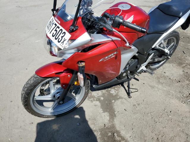 MLHMC4100C5205126 - 2012 HONDA CBR250 R RED photo 9