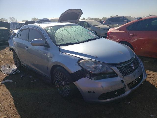 JS2RF9A31B6111052 - 2011 SUZUKI KIZASHI SE BLUE photo 4