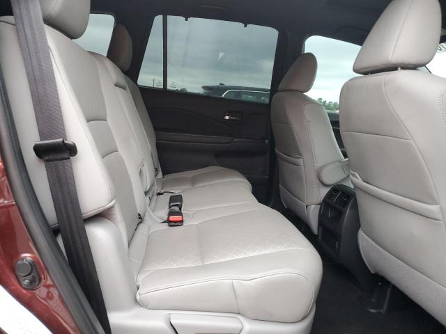 5FNYF7H58MB012284 - 2021 HONDA PASSPORT EXL RED photo 11