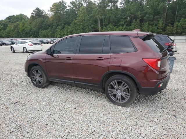5FNYF7H58MB012284 - 2021 HONDA PASSPORT EXL RED photo 2