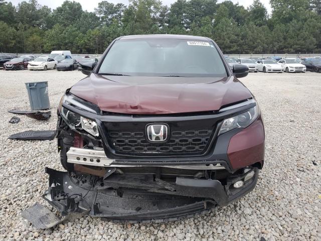5FNYF7H58MB012284 - 2021 HONDA PASSPORT EXL RED photo 5
