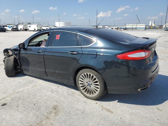 3FA6P0K98ER265716 - 2014 FORD FUSION TITANIUM BLACK photo 2