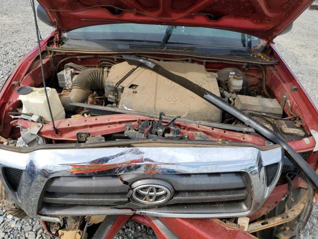 3TMJU4GN8AM095259 - 2010 TOYOTA TACOMA DOUBLE CAB PRERUNNER RED photo 11