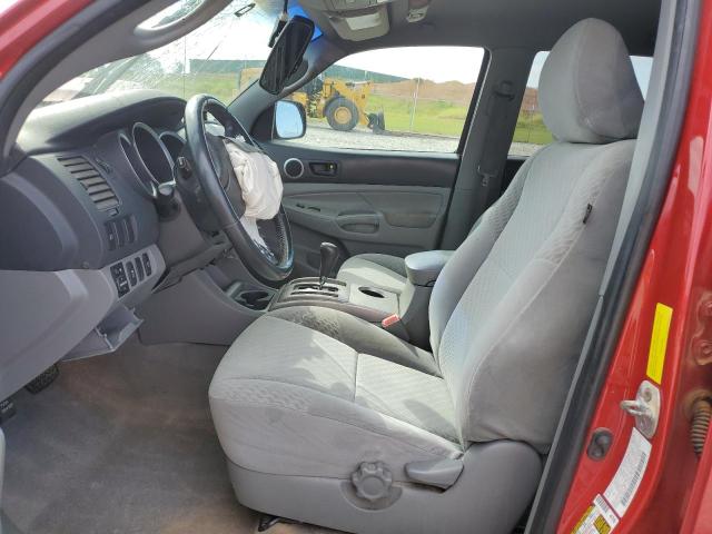 3TMJU4GN8AM095259 - 2010 TOYOTA TACOMA DOUBLE CAB PRERUNNER RED photo 7