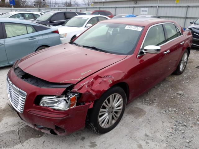 2C3CCAHG9CH232936 - 2012 CHRYSLER 300 LIMITED RED photo 1