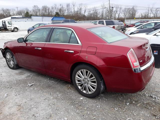 2C3CCAHG9CH232936 - 2012 CHRYSLER 300 LIMITED RED photo 2