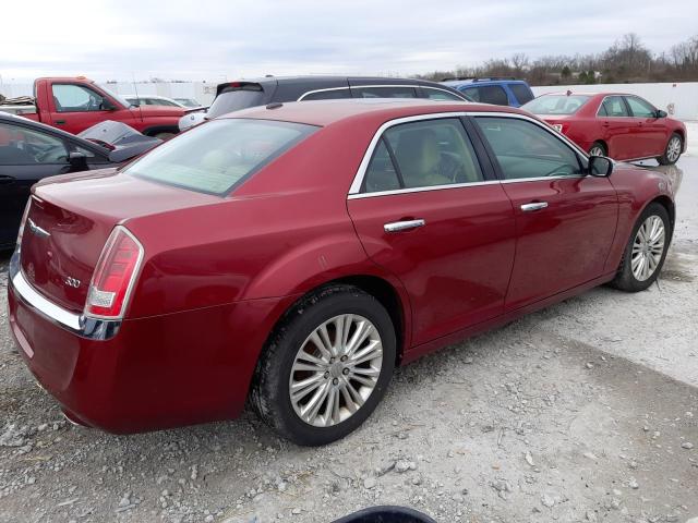 2C3CCAHG9CH232936 - 2012 CHRYSLER 300 LIMITED RED photo 3