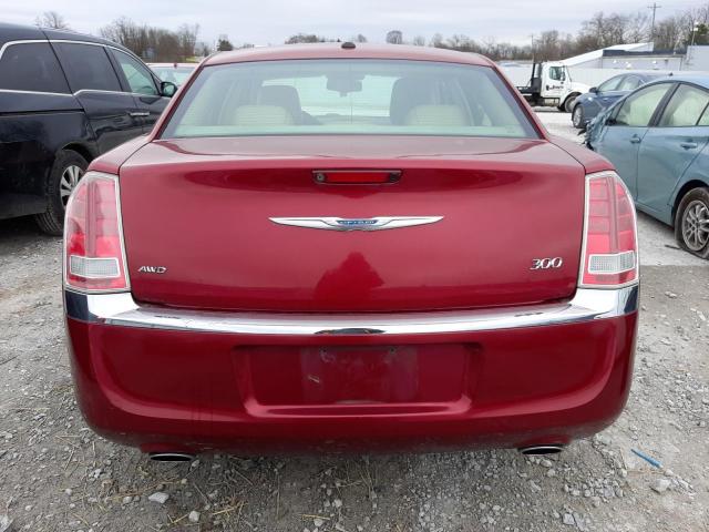 2C3CCAHG9CH232936 - 2012 CHRYSLER 300 LIMITED RED photo 6