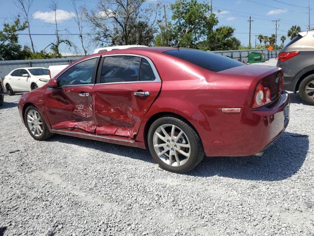 1G1ZE5E70BF332346 - 2011 CHEVROLET MALIBU LTZ RED photo 4