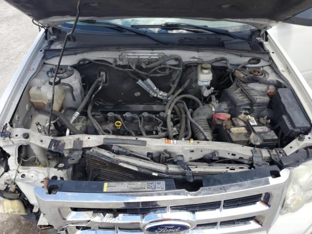 1FMCU0D70BKB21879 - 2011 FORD ESCAPE XLT WHITE photo 12