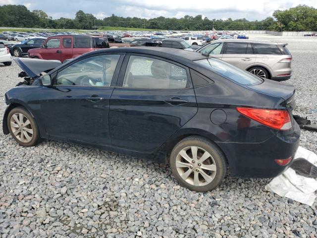 KMHCU4AE9DU277159 - 2013 HYUNDAI ACCENT GLS BLACK photo 2