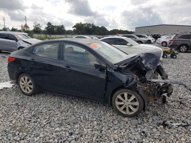 KMHCU4AE9DU277159 - 2013 HYUNDAI ACCENT GLS BLACK photo 4