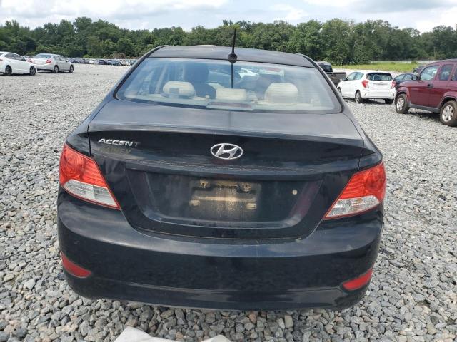 KMHCU4AE9DU277159 - 2013 HYUNDAI ACCENT GLS BLACK photo 6