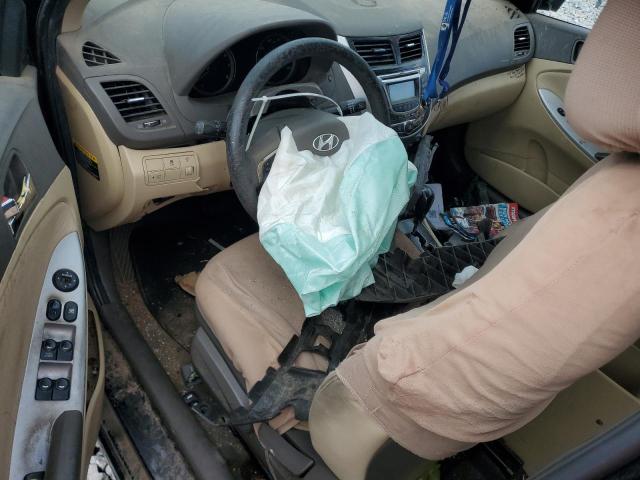 KMHCU4AE9DU277159 - 2013 HYUNDAI ACCENT GLS BLACK photo 8