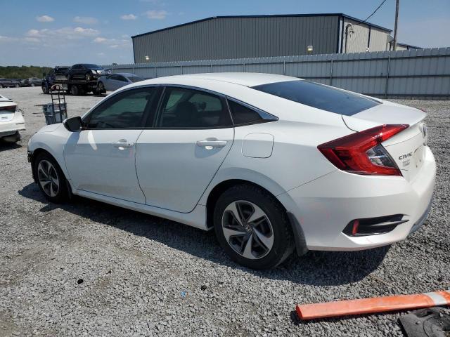 19XFC2F6XKE025345 - 2019 HONDA CIVIC LX WHITE photo 2