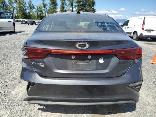 3KPF24AD7KE025971 - 2019 KIA FORTE FE ნაცრისფერი ფოტო 6