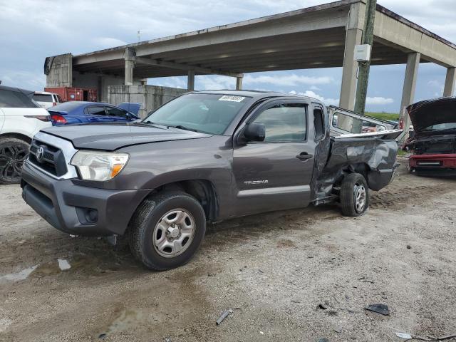 5TFTX4CN1DX027244 - 2013 TOYOTA TACOMA ACCESS CAB ნაცრისფერი ფოტო 1