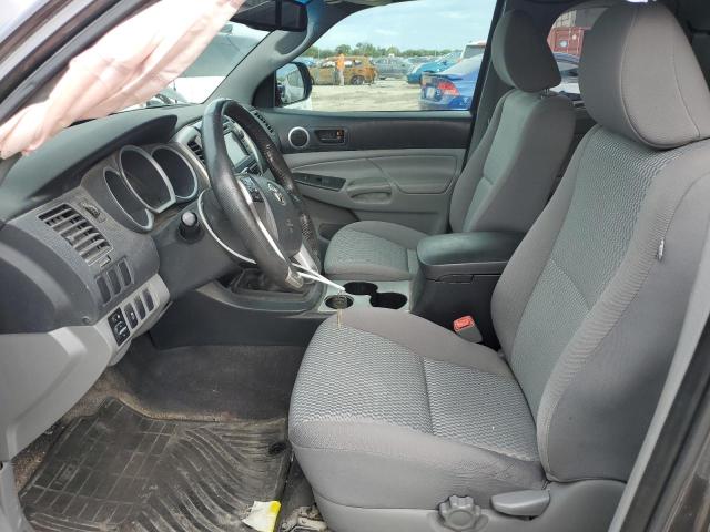 5TFTX4CN1DX027244 - 2013 TOYOTA TACOMA ACCESS CAB ნაცრისფერი ფოტო 7