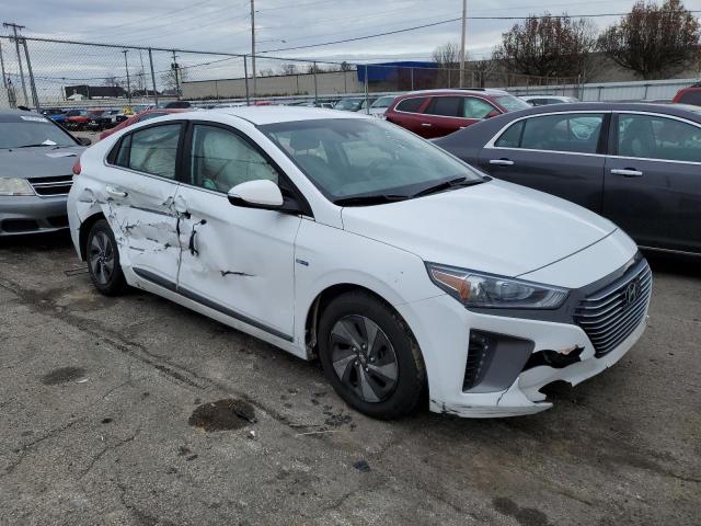 KMHC75LC2KU136424 - 2019 HYUNDAI IONIQ SEL WHITE photo 4