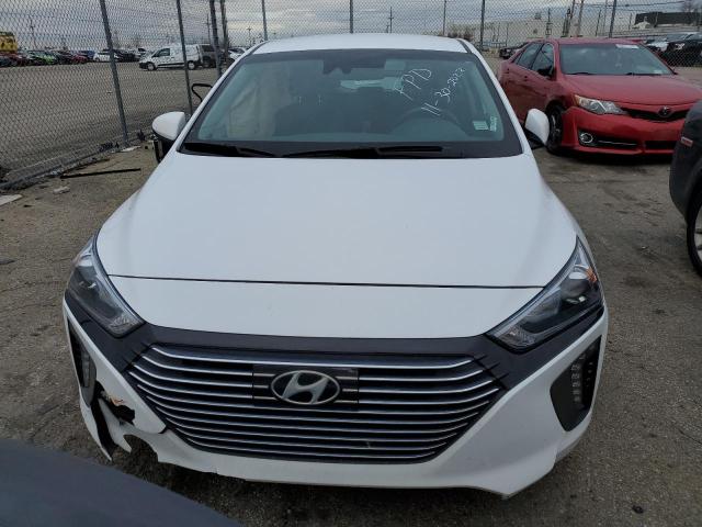 KMHC75LC2KU136424 - 2019 HYUNDAI IONIQ SEL WHITE photo 5