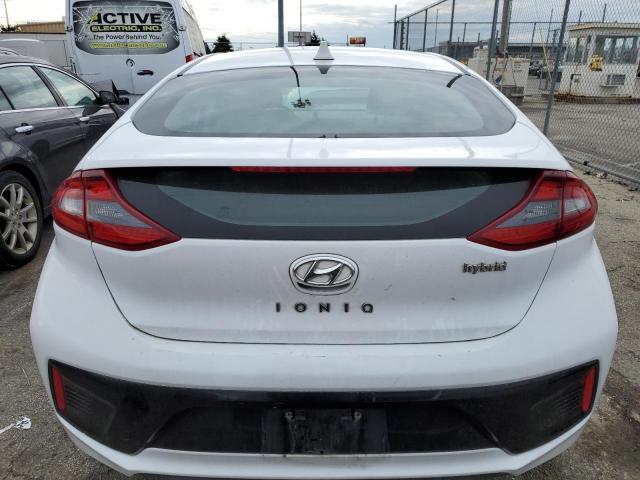 KMHC75LC2KU136424 - 2019 HYUNDAI IONIQ SEL WHITE photo 6