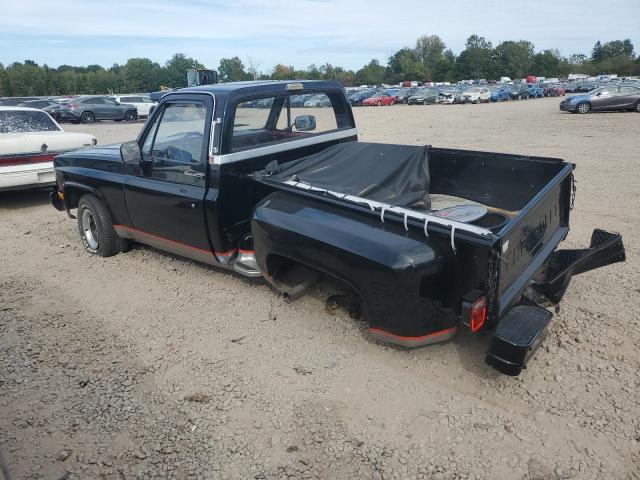 2GCDC14H0D1105078 - 1983 CHEVROLET C10 BLACK photo 2