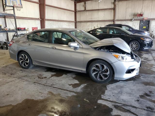 1HGCR2F82HA024464 - 2017 HONDA ACCORD EXL SILVER photo 4