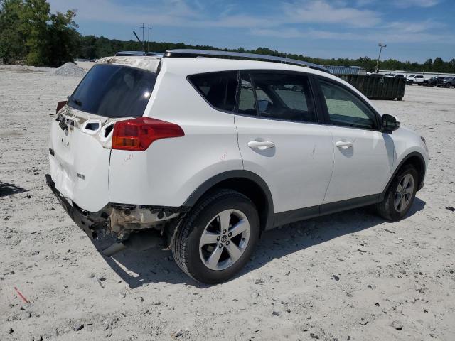 JTMWFREV1FJ055268 - 2015 TOYOTA RAV4 XLE WHITE photo 3