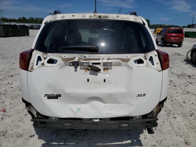 JTMWFREV1FJ055268 - 2015 TOYOTA RAV4 XLE WHITE photo 6