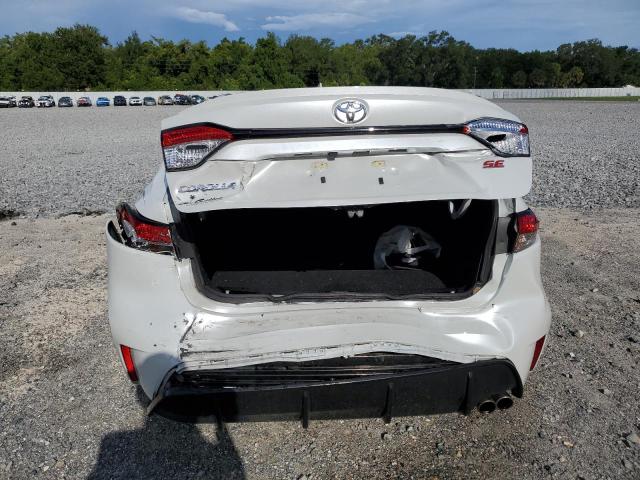 5YFS4MCE6PP152425 - 2023 TOYOTA COROLLA SE Սպիտակ լուսանկար 6