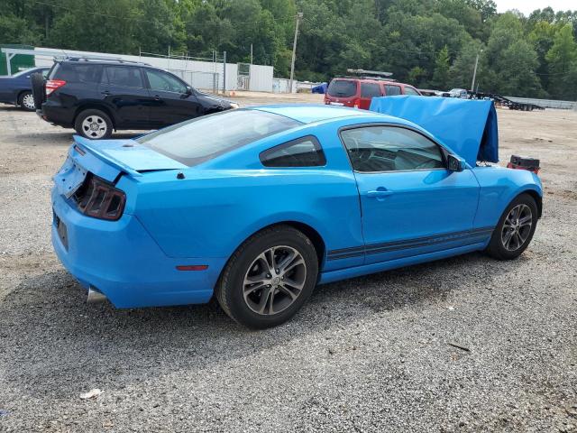 1ZVBP8AM2E5234295 - 2014 FORD MUSTANG BLUE photo 3