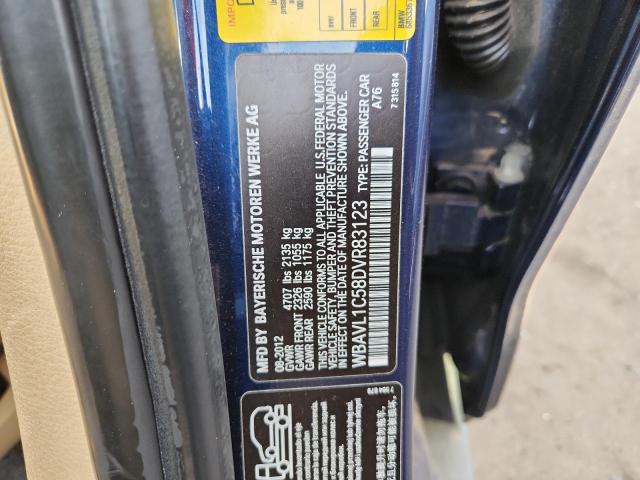 WBAVL1C58DVR83123 - 2013 BMW X1 XDRIVE28I BLUE photo 13