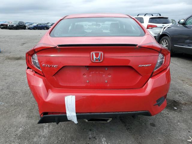 2HGFC2F86KH550927 - 2019 HONDA CIVIC SPORT 红色 照片 6