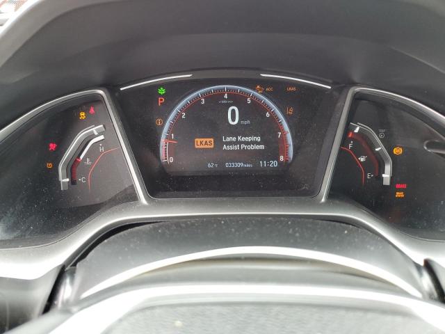 2HGFC2F86KH550927 - 2019 HONDA CIVIC SPORT 红色 照片 9